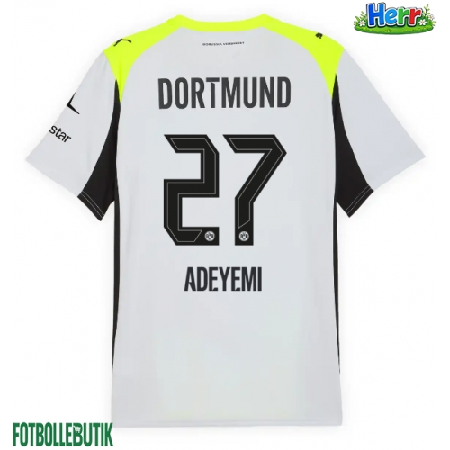 Borussia Dortmund Karim Adeyemi #27 Bortatröja 2025-26 Kortärmad